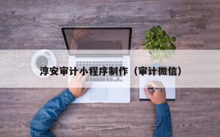 沈丘淳安审计小程序制作（审计微信）